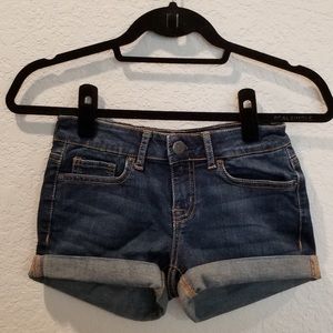 Aeropostale Midi Jean Shorts